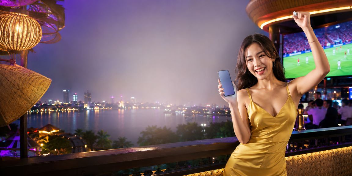 Người dùng Hà Nội truy cập a6c trên điện thoại di động